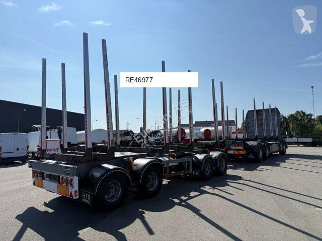 Reboque HFR ANDERE  30 t. 4 axles Timber Wood...