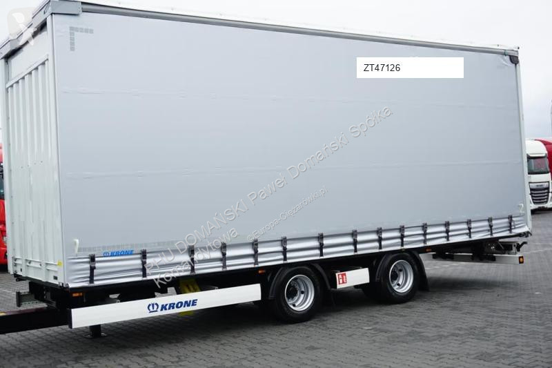 Släp Krone TANDEM / FIRANKA / 19 PALET / DŁ....