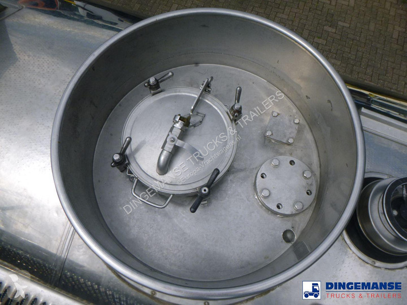 مقطورة Magyar Chemical tank inox L4BH 30 m3 / 1...