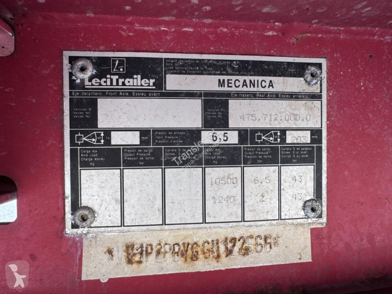 مقطورة Lecitrailer  SR.2.E