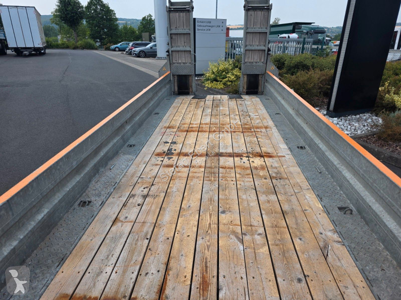 Remorque  Schmid MTT 890 Tieflader mit Rampen