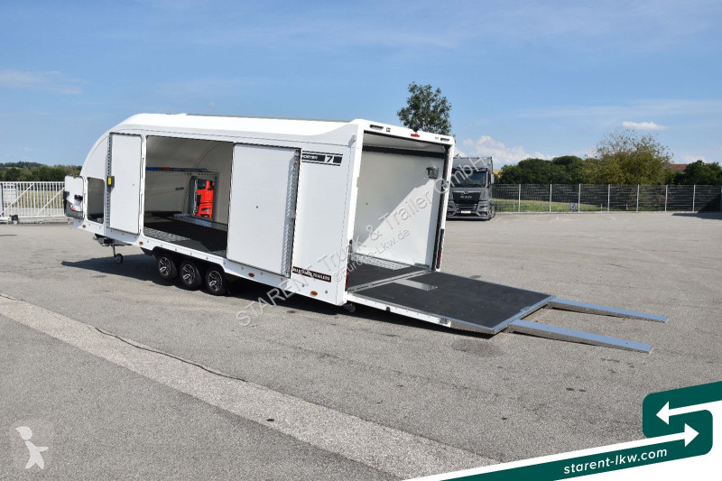 Aanhanger  Race Transporter 7 Seilwinde Solar...