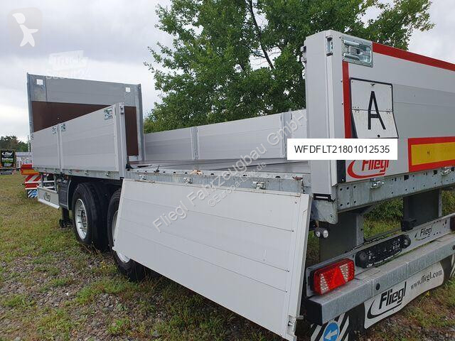 Remolque Fliegl TPS 180 Baustoff Plattformanhänger