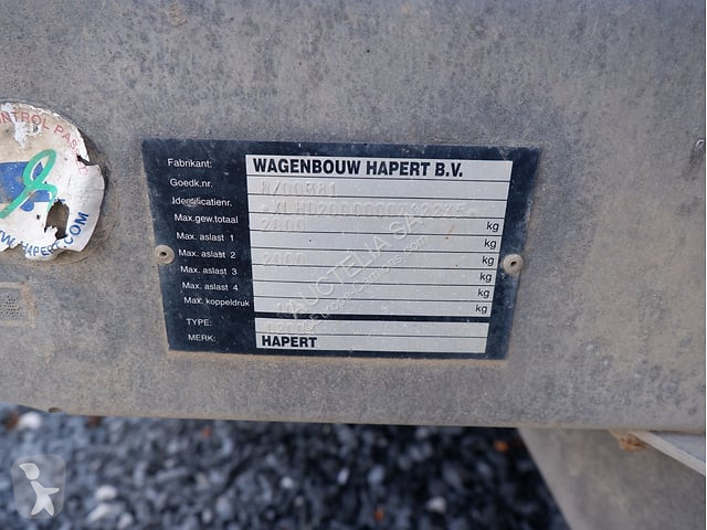 Aanhanger Hapert D2003