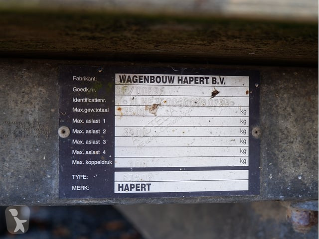 Aanhanger Hapert E3502