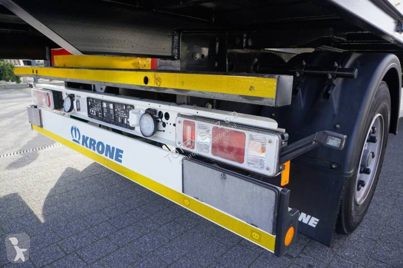 Remorque Krone Construction trailer / Flatbed...