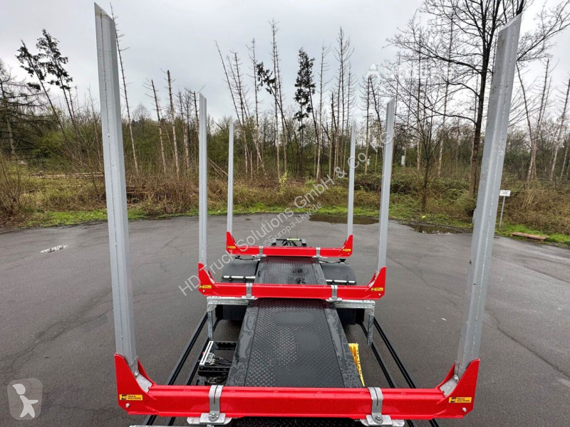 Remorque  HD Truck 2-Achsen Zwillingsbereifung...