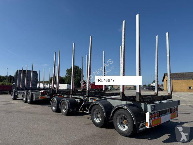 Reboque HFR ANDERE  30 t. 4 axles Timber Wood...