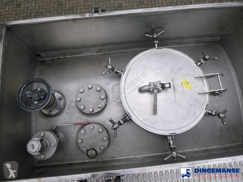 مقطورة Magyar Chemical tank inox 34 m3 / 1 comp