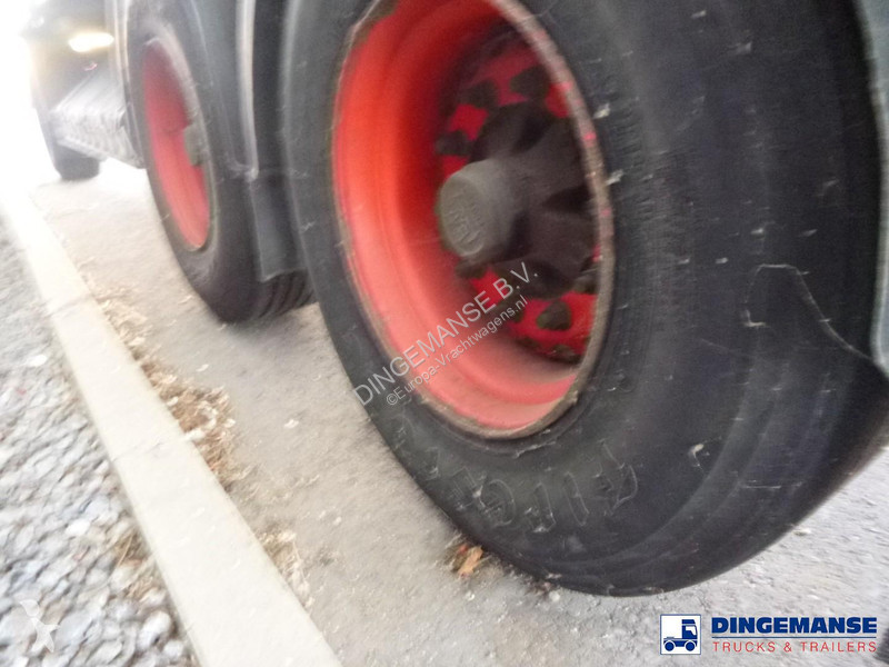 مقطورة Krone 3-axle open box drawbar trailer...