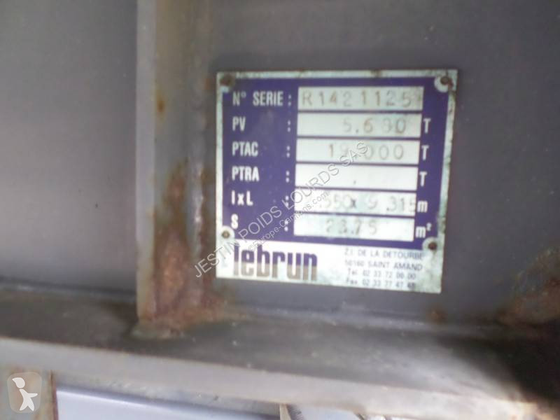 مقطورة Lecitrailer R 19 - Tautliner