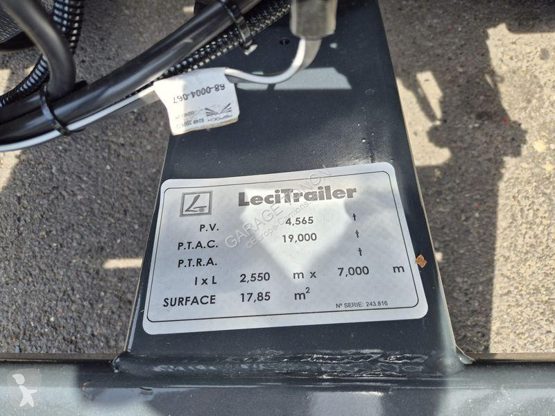 مقطورة Lecitrailer  PORTE CAISSON