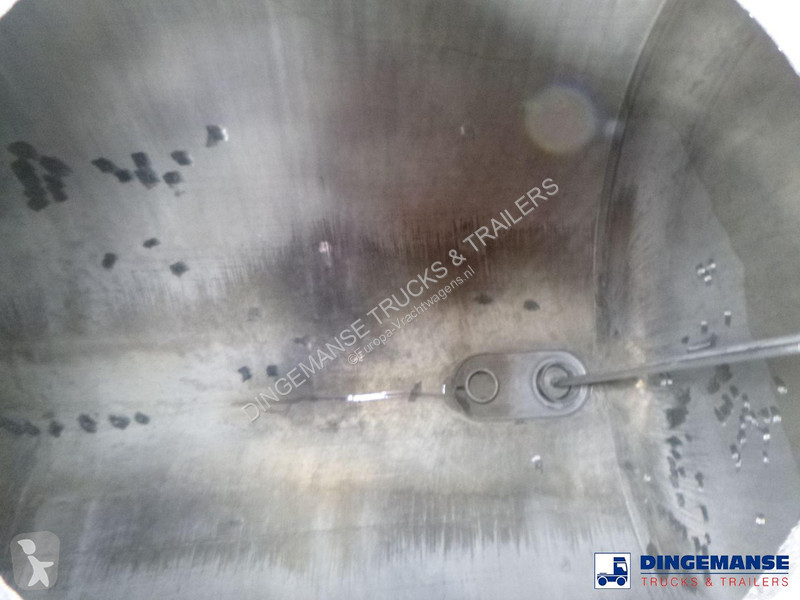 مقطورة Magyar Chemical tank inox L4BH 30 m3 / 1...