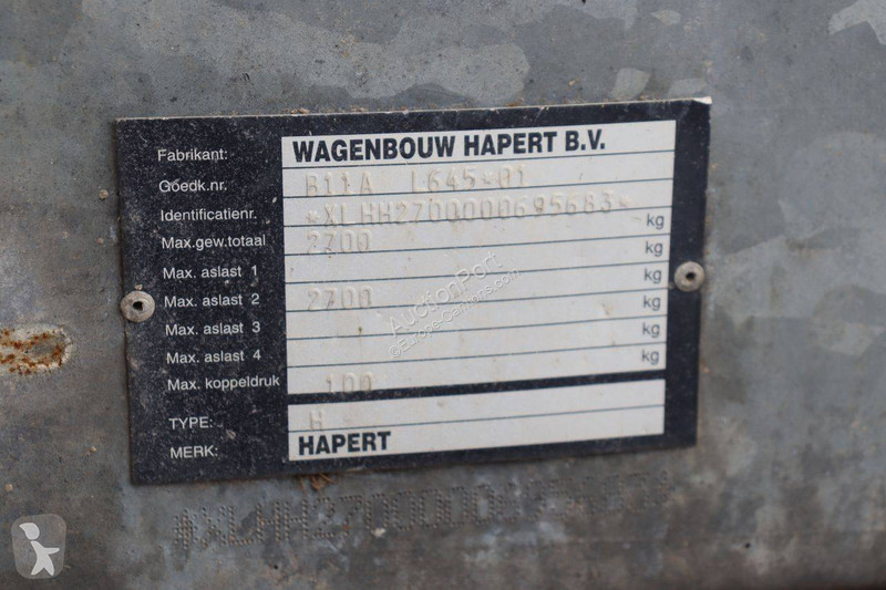 Hapert H trailer