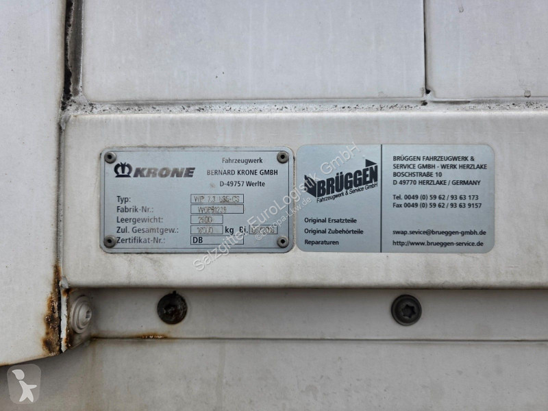 Remolque Krone WP 7.3 LS5-CS