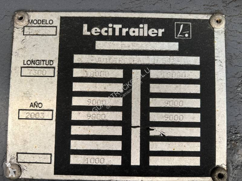 Remorque Lecitrailer 2 EJES CENTRALES