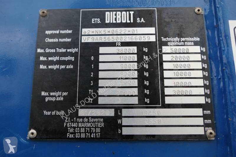 Aanhanger Diebolt AR 5650...