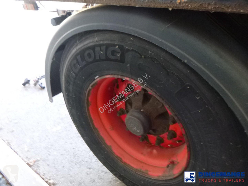 مقطورة Krone 3-axle open box drawbar trailer...