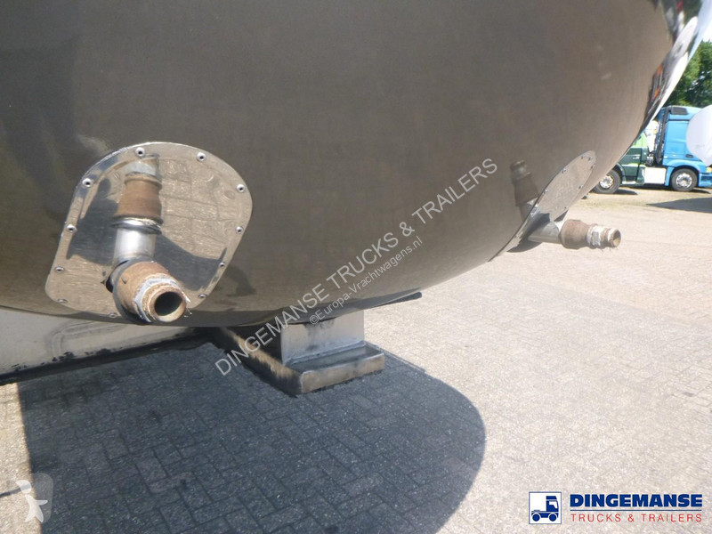 مقطورة Feldbinder Food tank inox 39 m3 / 3 comp