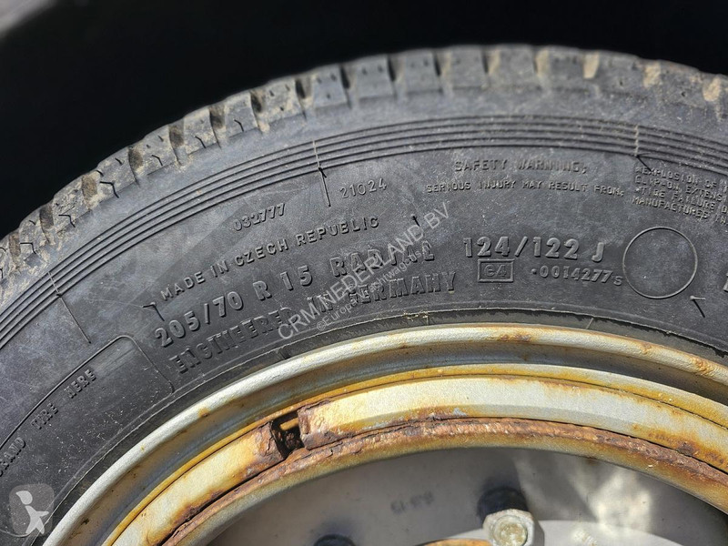 مقطورة  A2/555A DIEPLADER/ GALVANISED.