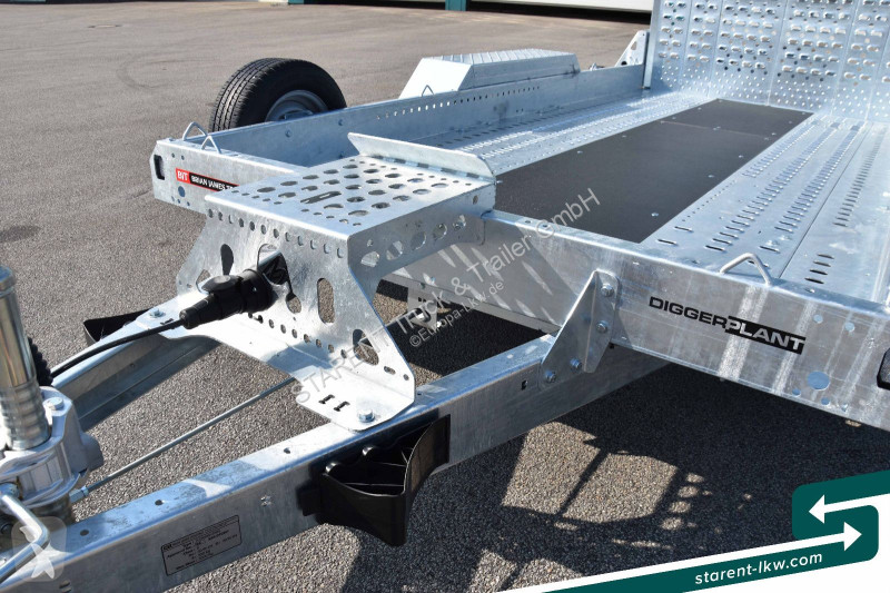 Aanhanger  Digger Plant Schwerlast-Rampe...