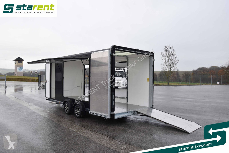 Aanhanger  BOX VAN 600 Rückfahrkamera Alu Boden...