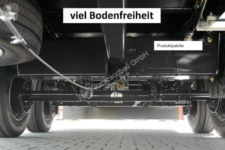 Remolque Fliegl Tandem-Plattformanhänger Bau...