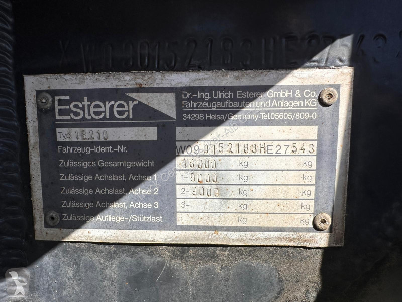 Přívěs    ESTERER TA 18.210 Tankanhänger DIESEL...