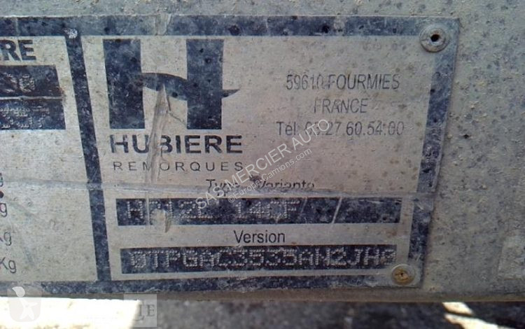 Remorque Hubière