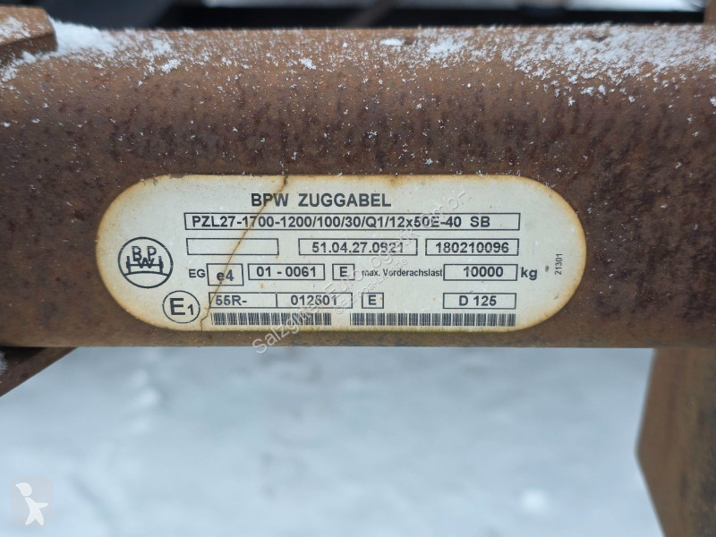 مقطورة Fliegl ZPS180 / Baustoff / Alu-Felgen /...