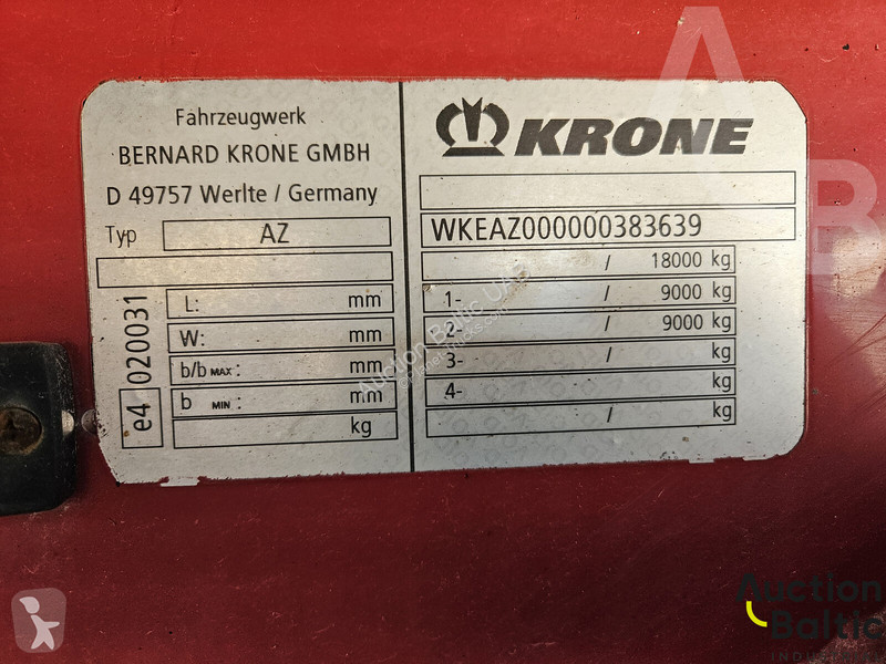 مقطورة Krone AZ