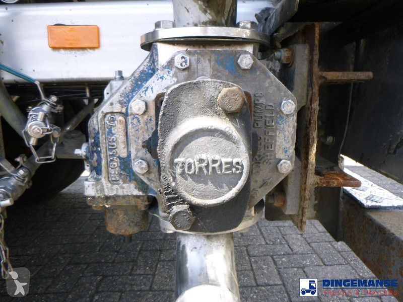مقطورة LAG Chemical tank inox 37.5 m3 / 1 comp...