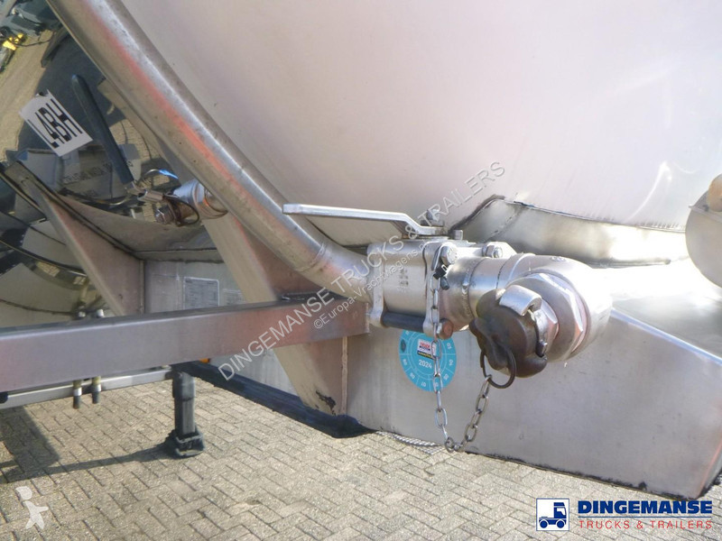 مقطورة Dijkstra Chemical tank inox L4BH 34 m3 /...