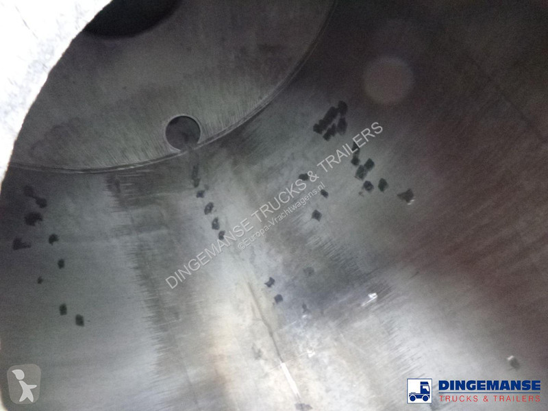 مقطورة Magyar Chemical tank inox L4BH 30 m3 / 1...