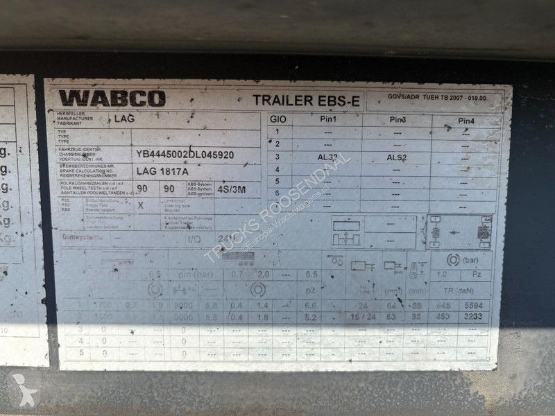 مقطورة LAG 2 + TIPPER + ALUMINUM SIDE BOARDS +...