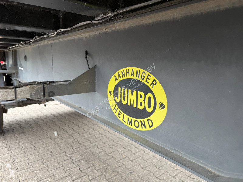 مقطورة Jumbo 40m3 Kipper Schamel Aanhangwagen