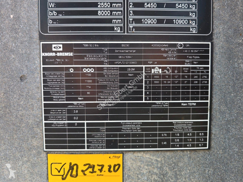 Maskinbæreren Fliegl TPS 119 GFA-Achsen...