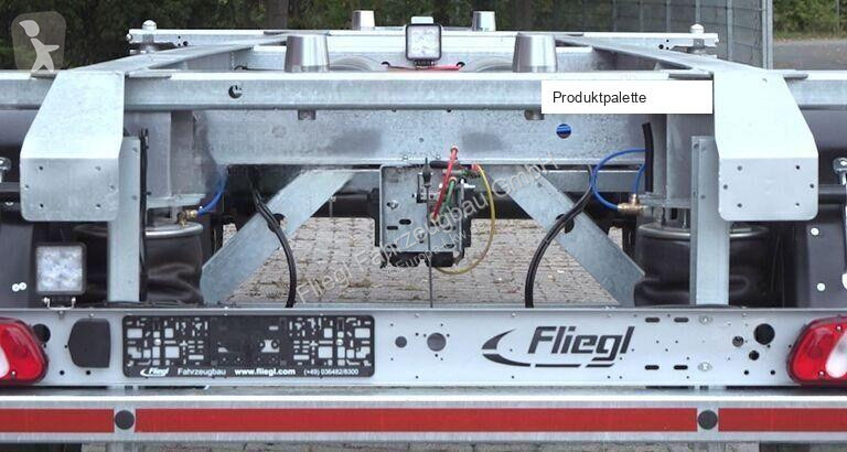 Remolque Fliegl 2-Achs Wechselanhänger ZWP 180...
