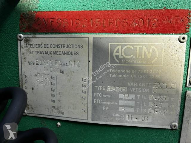مقطورة ACTM  2 ESSIEUX