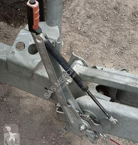 Aanhanger Hubière remorque porte rouleau vibrant
