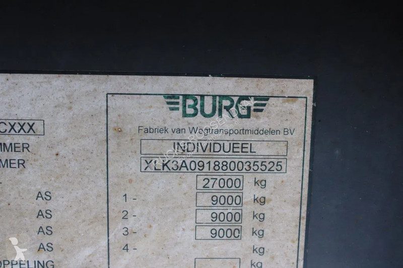 Reboque Burg 3x SAF
