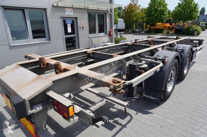 Remorque Spier Trailer Spier ZWL 290 BDF / 18 t