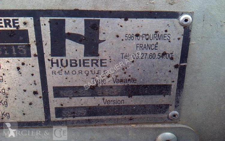 Remorque Hubière