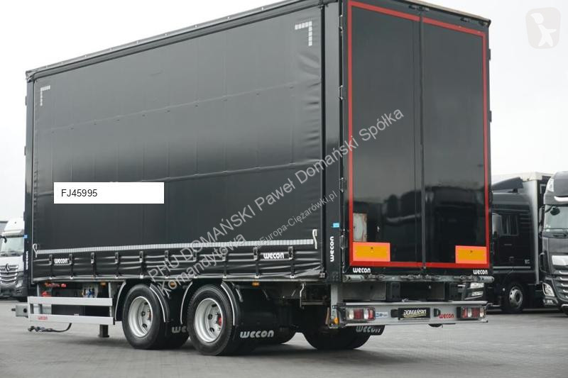 Reboque Wecon TANDEM / DŁ. 6,5 M / PRZEJAZDOWA...