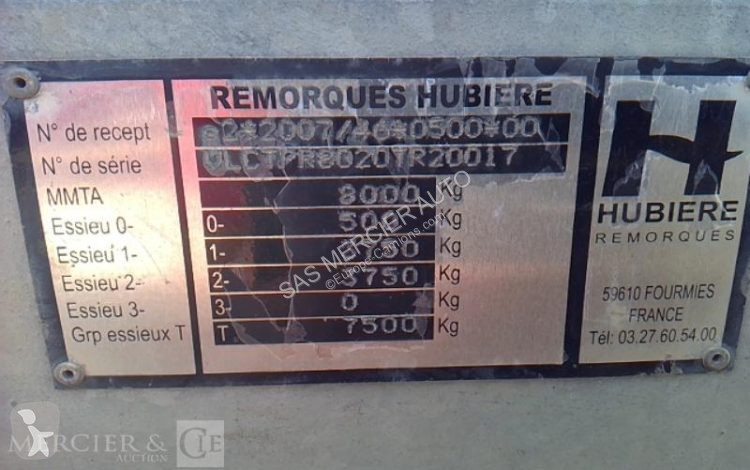 Aanhanger Hubière