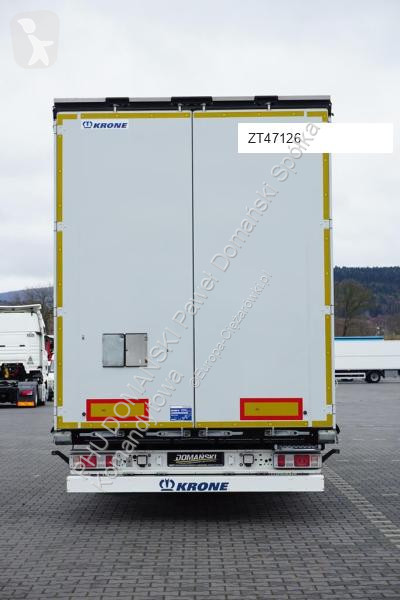 Släp Krone TANDEM / FIRANKA / 19 PALET / DŁ....