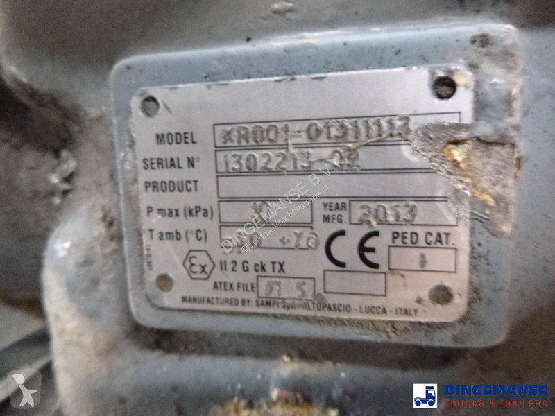 Anhænger LAG Fuel tank alu 44.4 m3 / 6 comp + pump