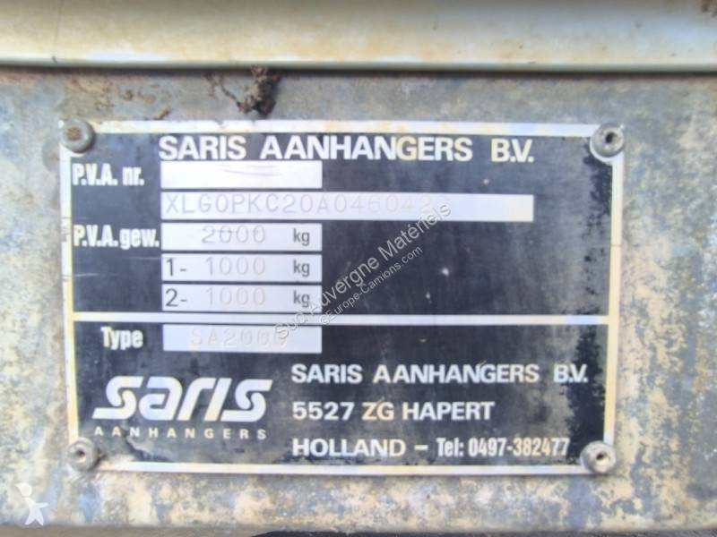 Remorque Saris
