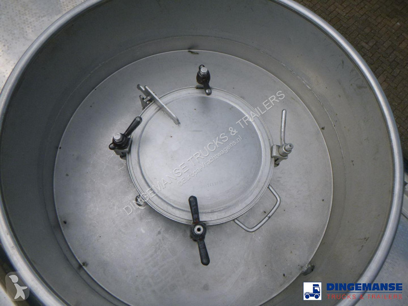 مقطورة Magyar Chemical tank inox L4BH 30 m3 / 1...