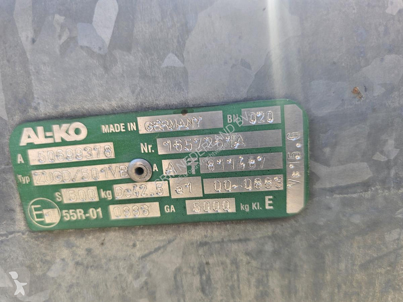 مقطورة  A2/555A DIEPLADER/ GALVANISED.